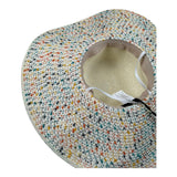Fun & Fun Cappello In Paglia Tinta Unita con Fiocco per Bambina FNJAC12218 PANNA FUN & FUN 