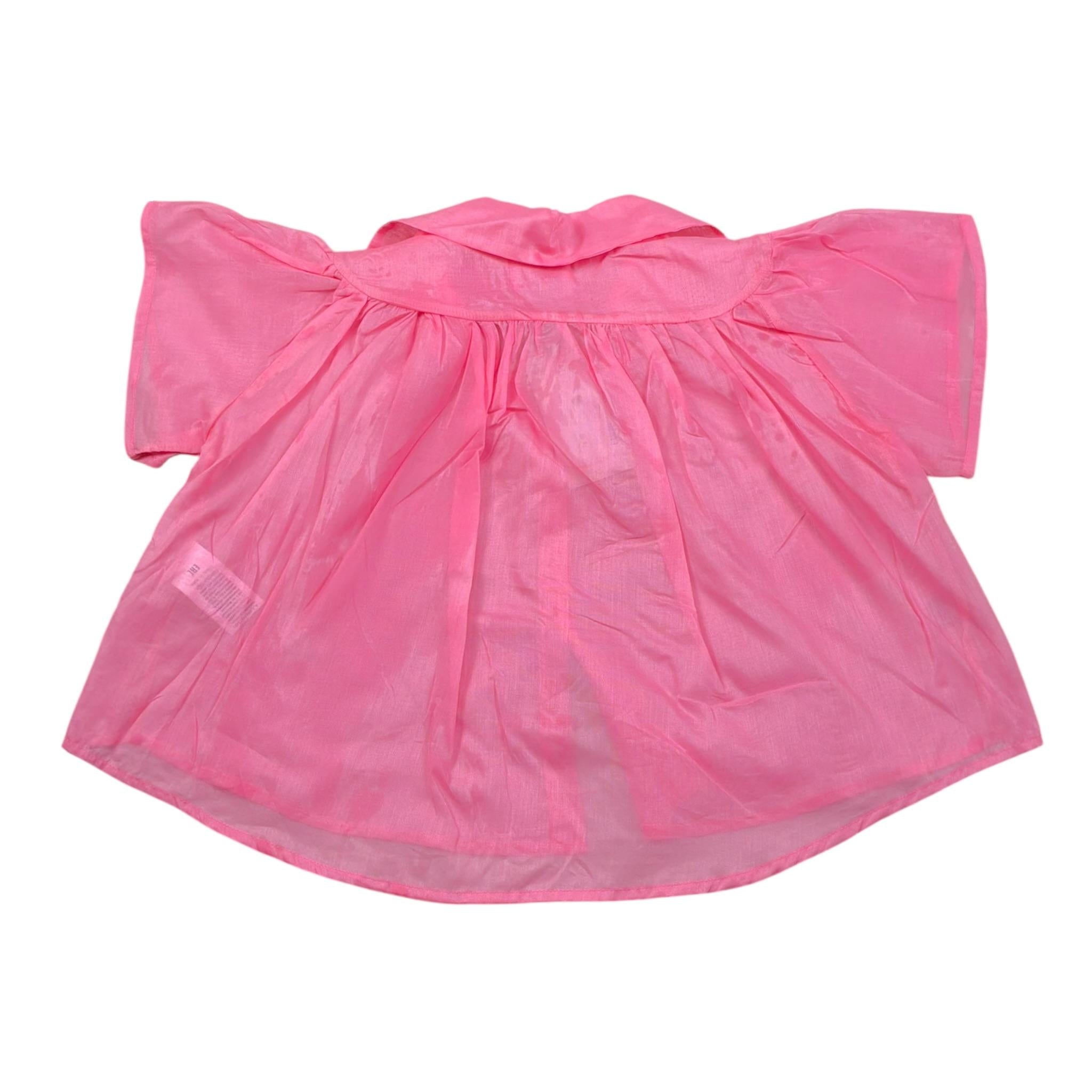 Kaos Camicia Tinta Unita per Bambina KS166 ROSA KAOS 