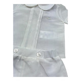 Le Bebe Completo 2 Pezzi Camicia-Culotte per Neonato LBB5383 PANNA LE BEBE 