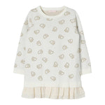 LIU JO abito manica lunga in maglia Panna per Bambina KF4041 PANNA LIU JO 