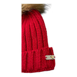 GAUDI' cappello tinta unita con pon pon Rosso per Bambina 54KD91952 ROSSO GAUDI' 