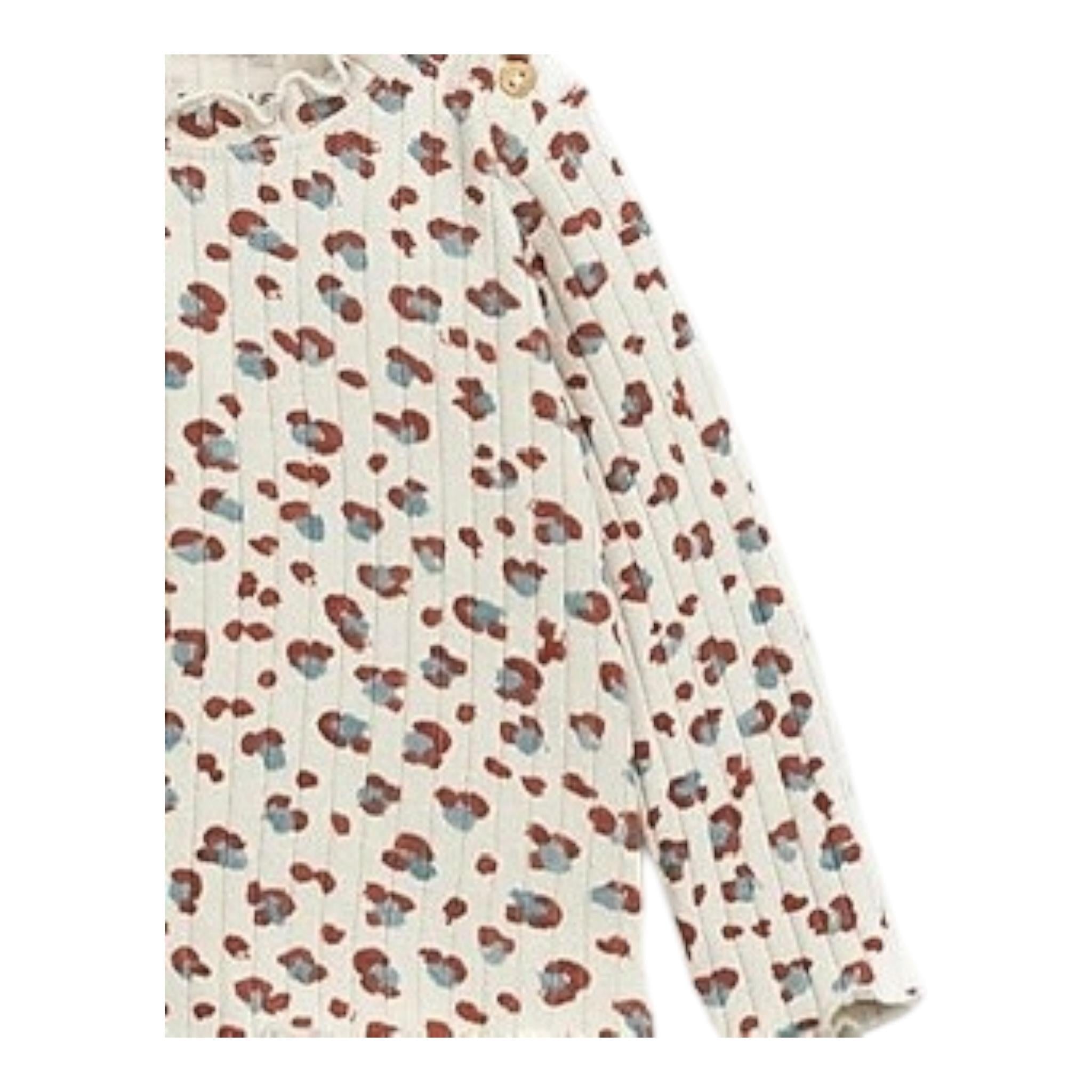 PLAY UP shirt tinta unita con fantasia maculata Panna per Bambina PA022AP11005 PANNA PLAY UP 