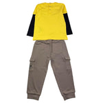 GUESS completo 2 pezzi shirt-pantalone Giallo per Neonato I4YG16K8HM3 GIALLO GUESS 