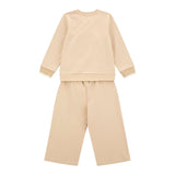 GUESS completo 2 pezzi felpa-pantalone tinta unita Beige per Bambina K4YG03KA6R4 BEIGE GUESS 