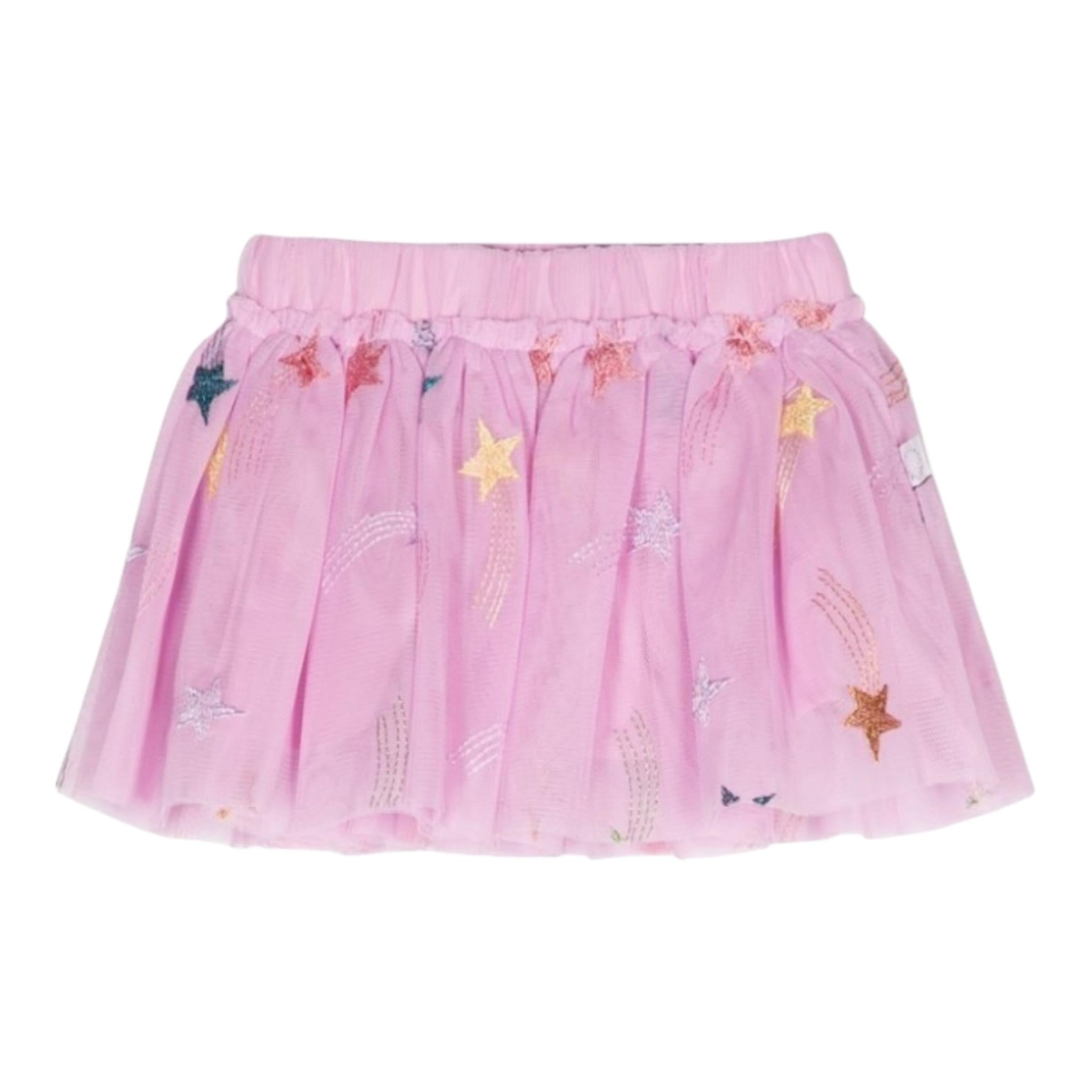 STELLA McCARTNEY gonna tinta unita con tulle Rosa per Bambina TV7041J ROSA STELLA McCARTNEY 