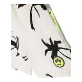 Barrow Kids Bermuda Sweatshirt Plain With Contrast Prints Cream For Boys
