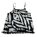 Kaos Top Tinta Unita con Fantasia per Bambina KS204 BIANCO KAOS 