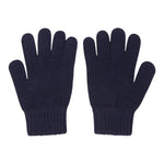 BillIEBLUSH guanti tinta unita con pailettes Blu per Bambina U20593 BLU BillIEBLUSH 