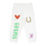 STELLA McCARTNEY pantalone modello tuta tinta unita con stampa Bianco per Bambina TV6B70 BIANCO STELLA McCARTNEY 