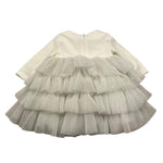 LE BEBE' abito manica lunga tinta unita Panna per Neonata LBG6172 PANNA LE BEBE' 