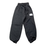 Shoe Panalone Model Tracksuit Solid Color With Elastic Waist Black For Girls