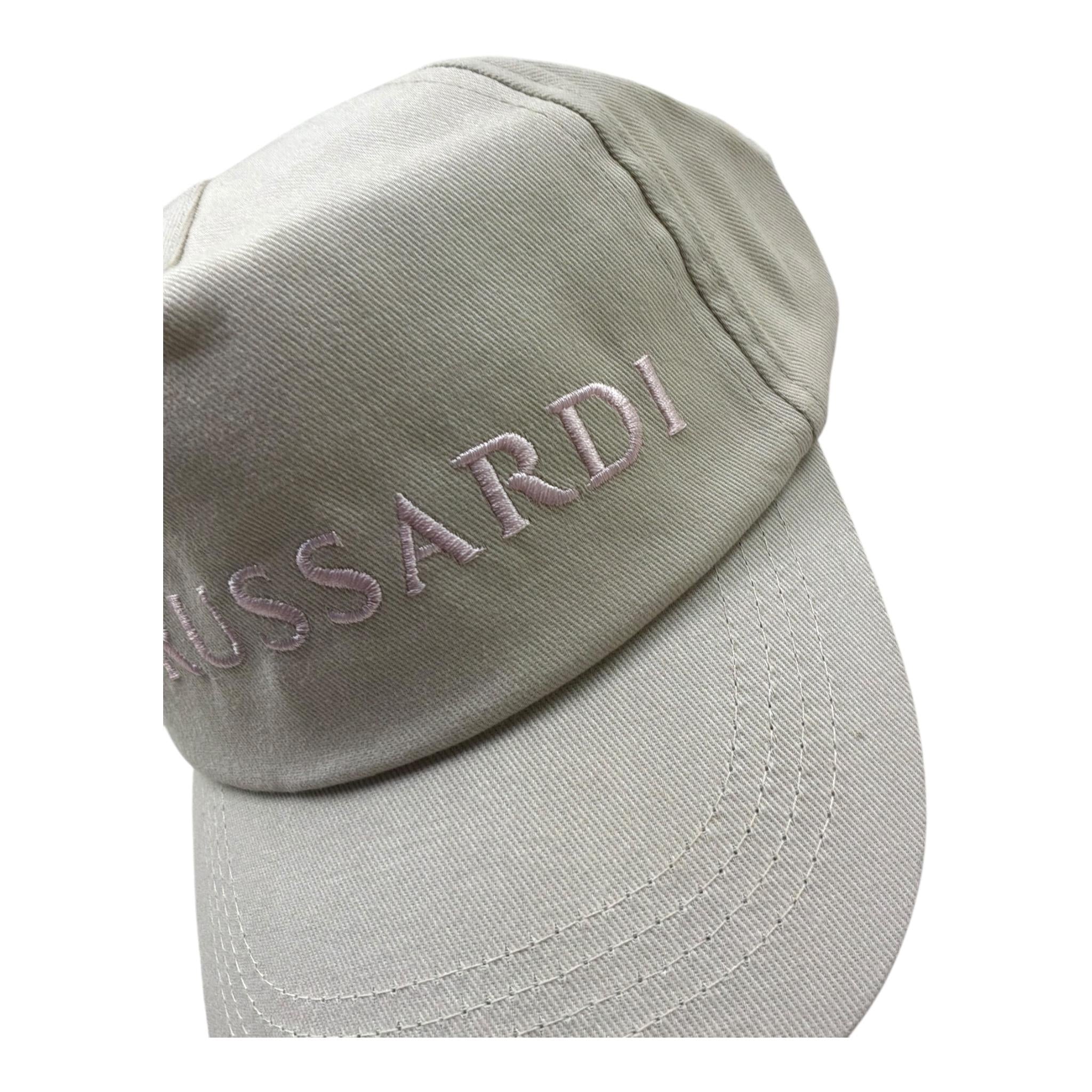 Trussardi Cappello Modello Berretto Tinta Unita con Stampa per Bambina TGP26050BT BEIGE TRUSSARDI 