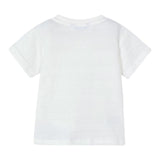 Mayoral T-Shirt In Maglia Girocollo Tinta Unita per Neonato 3028N BIANCO MAYORAL 
