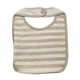 Chicco Plain Bib With Contrasting Prints White For Newborn