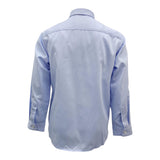 Cesare Paciotti Plain Shirt With Logo Print Light Blue For Boys