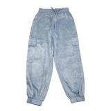 Lu Lu By Miss Grant Pantalone Tinta Unita con Elastico In Vita per Bambina LL3527 AZZURRO LU LU BY MISS GRANT 