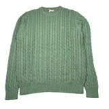 Sun68 Maglia Girocollo Tinta Unita con Logo per Bambino K353155 VERDE SUN68 