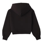 SARABANDA felpe chiusa con cappuccio tinta unita Nero per Bambina 0A663 NERO SARABANDA 