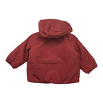 K-WAY giubbino tinta unita con cappuccio Bordeaux per Neonato K4137VWXX BORDEAUX K-WAY 