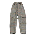 EMANUEL PRIS pantalone tinta unita con microfantasia e elastico in vita Bianco per Bambino EPT621B BIANCO EMANUEL PRIS 
