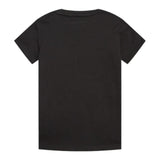 Calvin Klein Solid Color Crew Neck T-Shirt with Print Black for Boys