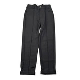 Syst Pantalone Tinta Unita con Elastico In Vita per Bambino PB806 NERO SYST 