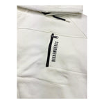 BiKKEMBERGS felpa chiusa con cappuccio tinta unita con stampa Bianco per Bambino BK2681 BIANCO BiKKEMBERGS 