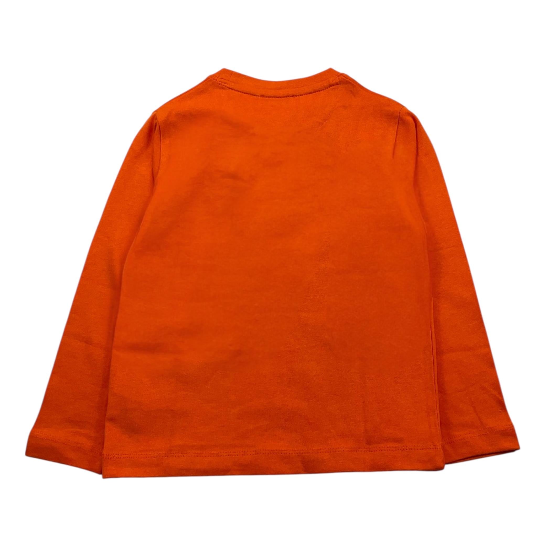 U.S. POLO ASSN shirt girocollo tinta unita con logo Arancione per Bambino US40568 ARANCIONE U.S. POLO ASSN 