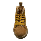 PANCHIC polacchine tinta unita con lacci in contrasto Cammello per Bambino P01K007 CAMMELLO PANCHIC 