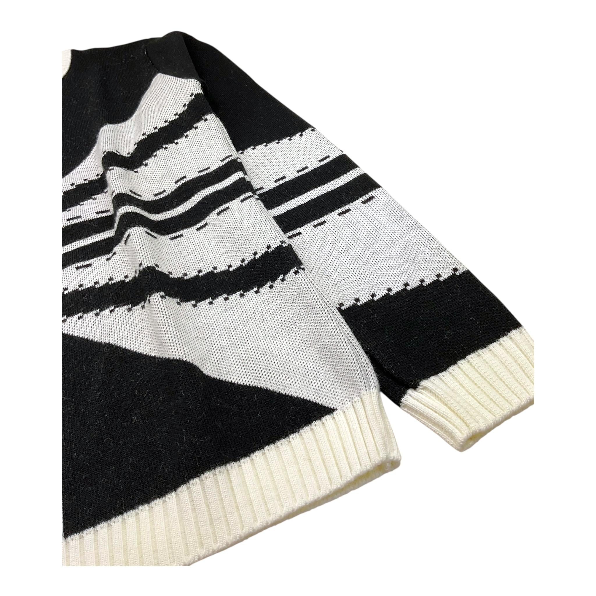 STAY STREET maglia girocollo tinta unita con fantasia Nero per Bambino MU807 NERO STAY STREET 