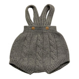 WEDOBLE pagliaccetto tinta unita con bretelle Grigio per Neonato I2404305B09 GRIGIO WEDOBLE 