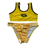 Just Cavalli Costume 2 Pezzi Fascia-Mutanda Tinta Unita per Bambina JGP26166CO GIALLO JUST CAVALLI 