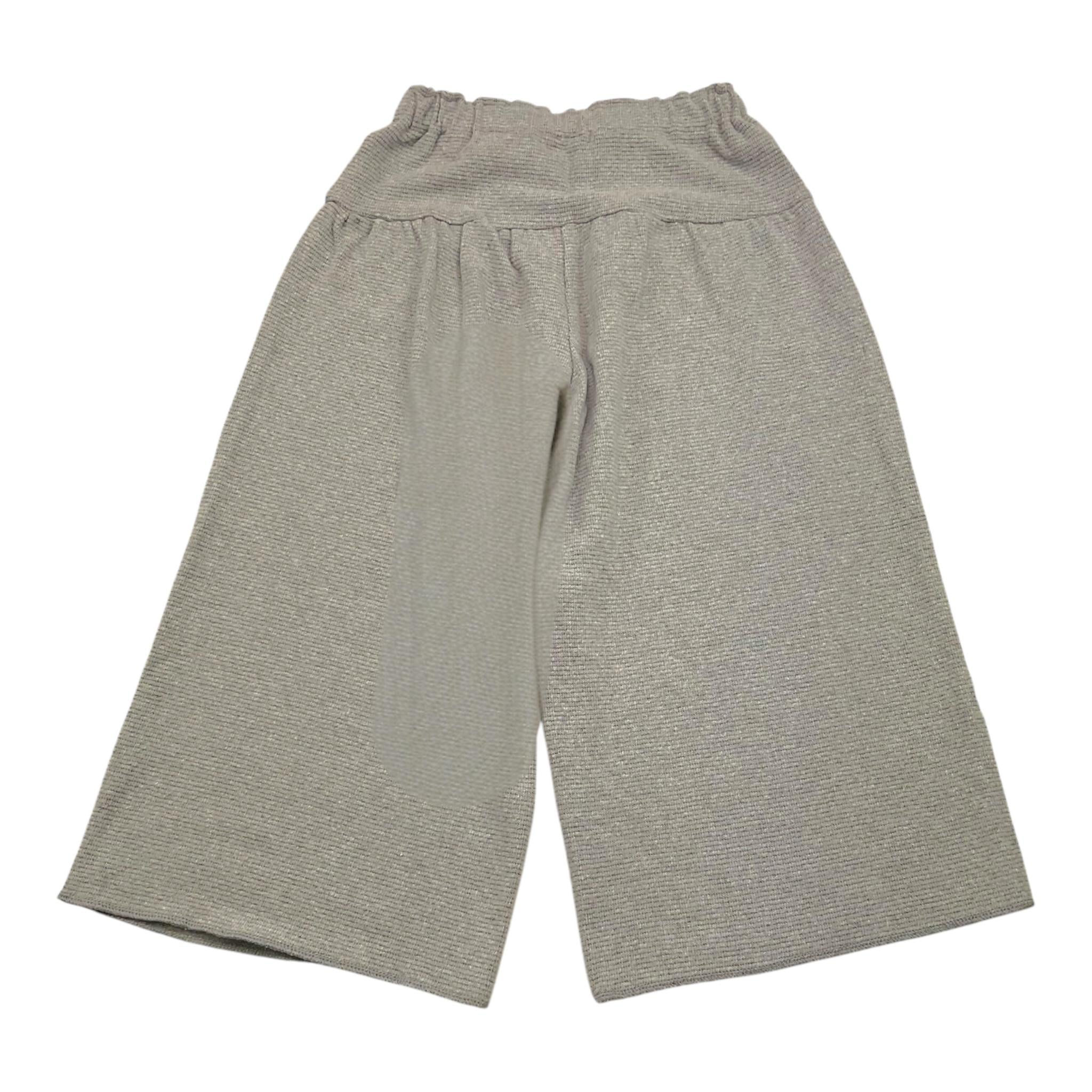 ZHOE & TOBIAH pantalone tinta unita modello a palazzo Grigio per Bambina LUK8 GRIGIO ZHOE & TOBIAH 