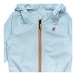 K-Way Giubbino Tinta Unita con Zip E Cappuccio per Neonato K2137XWXXXX AZZURRO K-WAY 