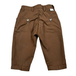 Yes London Pantalone Tinta Unita con Elastico In Vita per Neonato JR3035N MARRONE YES LONDON 