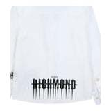 JOHN RICHMOND camicia tinta unita con logo Bianco per Bambino RBA24016CA BIANCO JOHN RICHMOND 