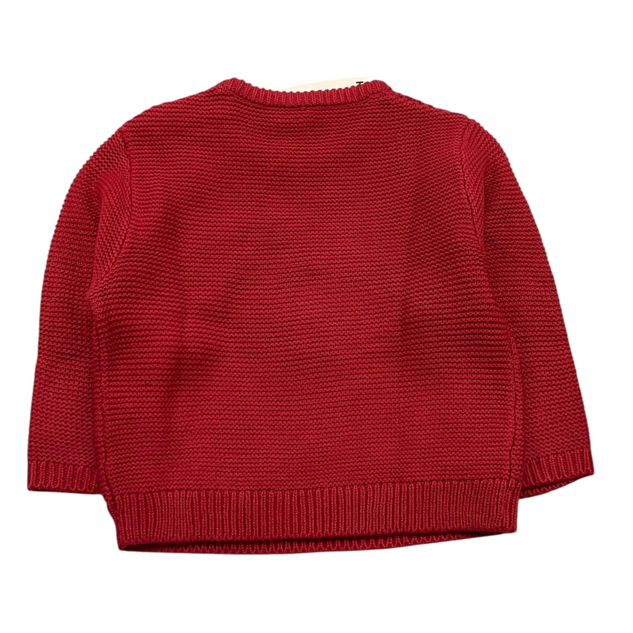 LOSAN maglia gircoll tinta unita con stampa Rosso per Bambino LBBAP0202 ROSSO LOSAN 