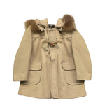 NEVER TOO cappotto tinta unita con cappuccio Beige per Bambino NT2180BX BEIGE NEVER TOO 