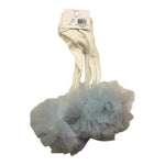 DAGA COLLECTION calzini tinta unita con tulle Bianco per Bambina M24187 BIANCO DAGA COLLECTION 