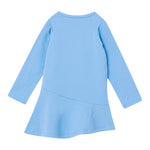 LIU JO shirt girocollo tinta unita con stampa Azzurro per Neonata KF4070N AZZURRO LIU JO 