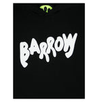 BARROW KIDS felpa chiusa con cappuccio tinta unita con logo Nero per Bambino F4BKJUHS052 NERO BARROW KIDS 