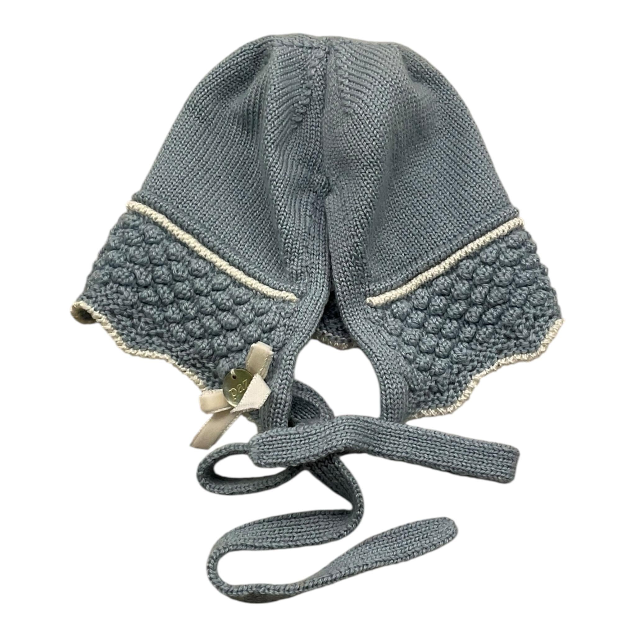 PAZ RODRIGUEZ cappello tinta unita Azzurro per Neonata 011110978 AZZURRO PAZ RODRIGUEZ 