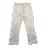 Cesare Paciotti Plain Trousers With Adjustable Waist White For Boys