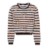 PINKO maglia tinta unita con fantasia a righe Rosa per Bambina F4PIJGJP052 ROSA PINKO 
