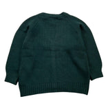 MALVI & CO cardigan tinta unita scollo a v Verde per Bambina F23M001GFLL VERDE MALVI & CO 