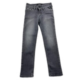 Replay Jeans Plain With Adjustable Waist Black For Girls