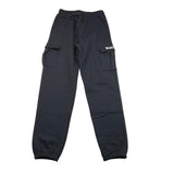 DISCLAIMER pantalone modello tuta tinta unita con stampa Nero per Bambino 24IDK58228 NERO DISCLAIMER 