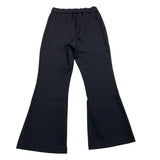 LIU JO pantalone tinta unita modello zampa in ecopelle Nero per Bambina KF4009X NERO LIU JO 