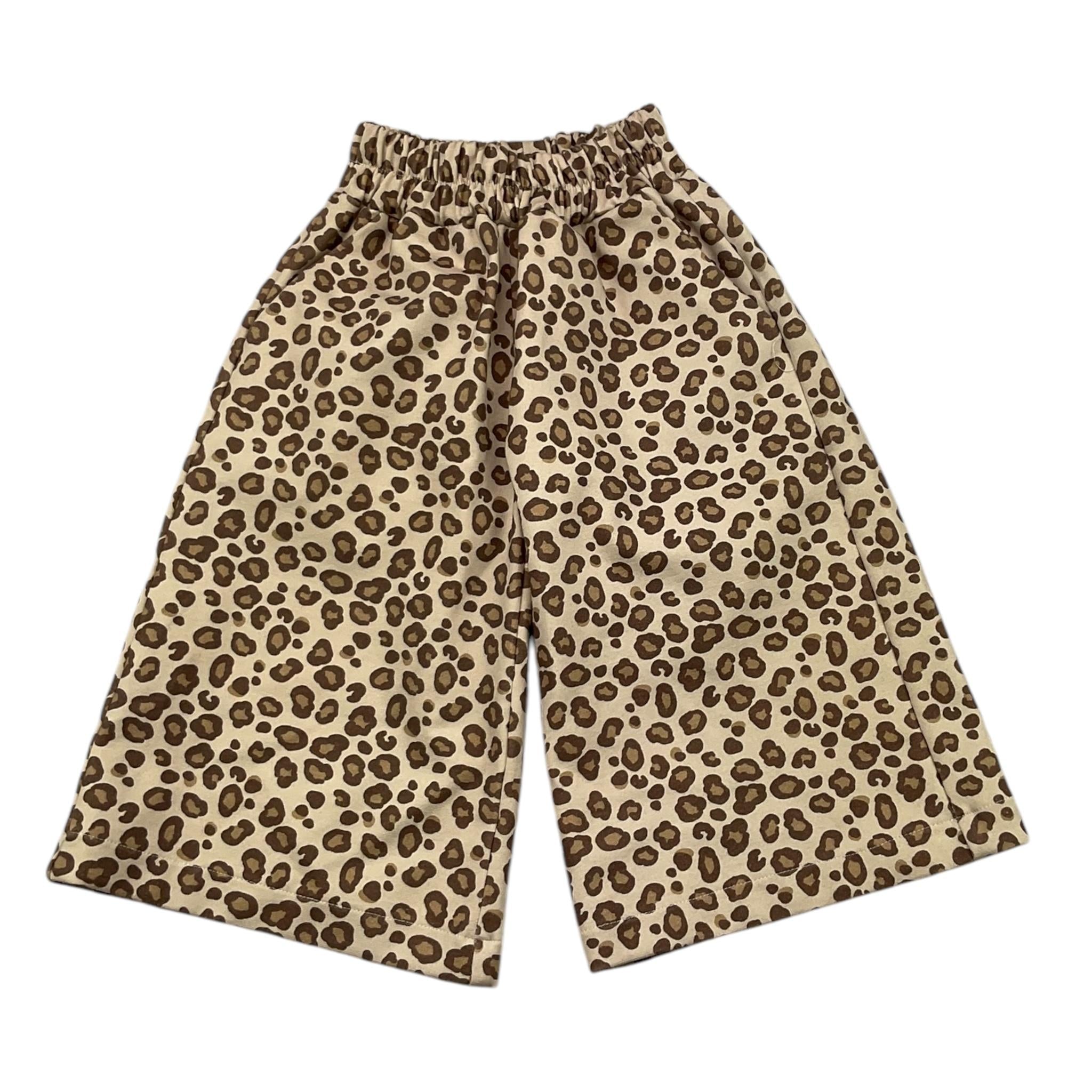 LE BEBE' pantalone modello zampa fantasia maculata Beige per Neonata LBG6039 BEIGE LE BEBE' 