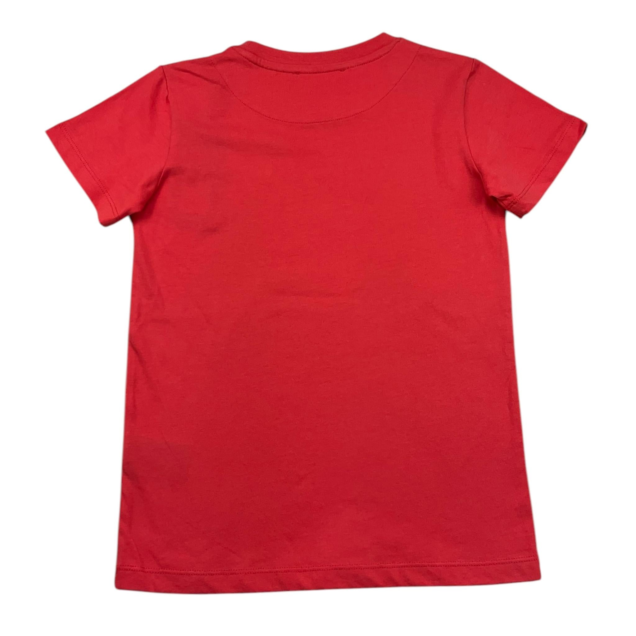 JOHN RICHMOND t-shirt girocollo tinta unita con stampa Fragola per Bambino RGA25117TS FRAGOLA JOHN RICHMOND 